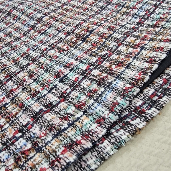 Talbots Multicolor Tweed Pencil Skirt Straight Career Size 2 - Picture 4 of 16